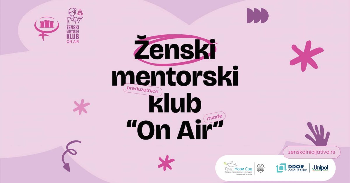 Ženski mentorski klub „ON AIR“: Kada žene preuzmu mikrofon
